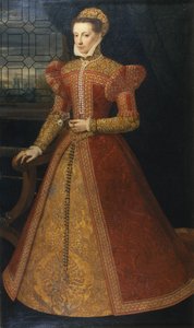 Bilinmeyen bir bayanın portresi, c.1575 (tuval üzerine yağlı boya) by Alonso Sánchez Coello