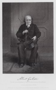 Albert Gallatin (gravür) by Alonzo (after) Chappel