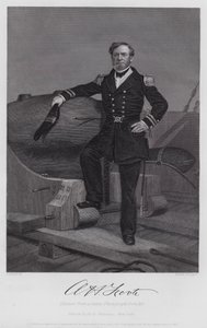 Andrew Hull Foote (gravür) by Alonzo (after) Chappel