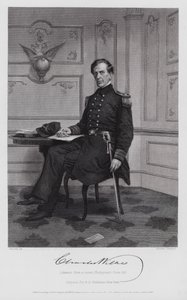 Charles Wilkes (gravür) by Alonzo (after) Chappel