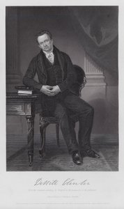 De Witt Clinton (gravür) by Alonzo (after) Chappel