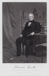 Edward Everett (gravür) by Alonzo (after) Chappel