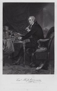 Francis Hopkinson (gravür) by Alonzo (after) Chappel