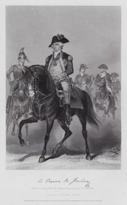 Frederick William Von Steuben (gravür) by Alonzo (after) Chappel