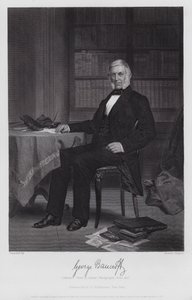 George Bancroft (gravür) by Alonzo (after) Chappel