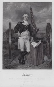 Henry Knox (gravür) by Alonzo (after) Chappel