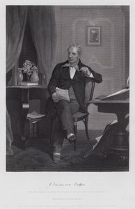 James Fenimore Cooper (gravür) by Alonzo (after) Chappel