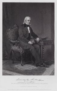 James Knox Polk (gravür) by Alonzo (after) Chappel