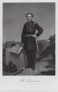 John Charles Fremont (gravür) by Alonzo (after) Chappel