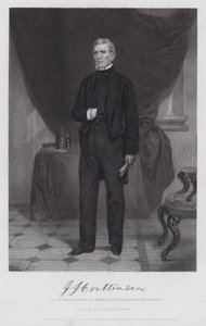 John J Crittenden (gravür) by Alonzo (after) Chappel