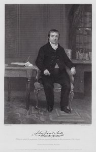 John Jacob Astor (gravür) by Alonzo (after) Chappel