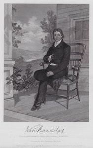 John Randolph (gravür) by Alonzo (after) Chappel
