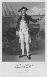 Paul Jones (gravür) by Alonzo (after) Chappel