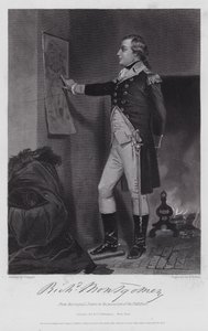 Richard Montgomery (gravür) by Alonzo (after) Chappel
