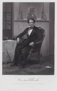 Rufus Choate (gravür) by Alonzo (after) Chappel