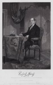 Rufus King (gravür) by Alonzo (after) Chappel