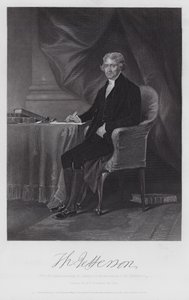 Thomas Jefferson (gravür) by Alonzo (after) Chappel