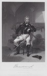 Thomas Macdonough (gravür) by Alonzo (after) Chappel