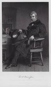 William Henry Harrison (gravür) by Alonzo (after) Chappel