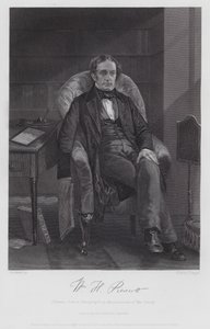 William Hickling Prescott (gravür) by Alonzo (after) Chappel