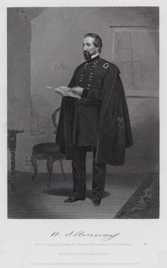 William Stark Rosecrans (gravür) by Alonzo (after) Chappel