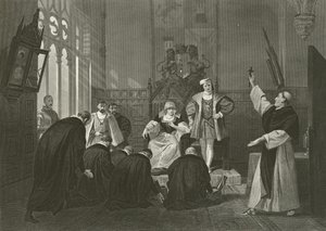 Deputation of Jews before Ferdinand and Isabella of Spain, 15th Century  by Alonzo Chappel