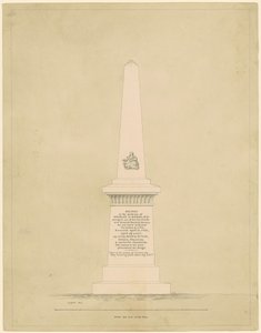 George B. Doane Anısına Bir Anıt Tasarımı by Alpheus Cary