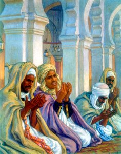 Yakarış Duası, 1918 by Alphonse Etienne Dinet