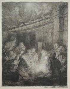 Çobanların hayranlığı by Alphonse Legros
