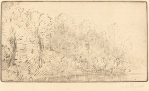 Sur la riviere Nehri boyunca. by Alphonse Legros