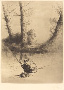 Fener Avcısı. by Alphonse Legros