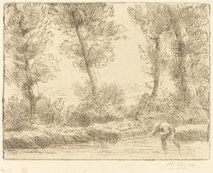 Liane Bankaları by Alphonse Legros