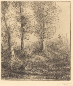 Saint-Pre Kıyıları (Rive du Saint-Pre) by Alphonse Legros