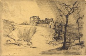Tuğla işleri La Briqueterie. by Alphonse Legros