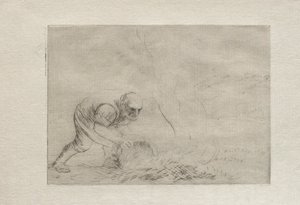 çim yakmak by Alphonse Legros