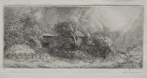 Chailli: fırtına etkisi by Alphonse Legros