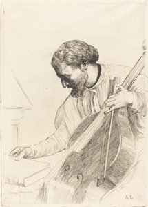 kontrbas çalar by Alphonse Legros