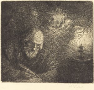Ölüm ve Filozof La mort et le filozof. by Alphonse Legros