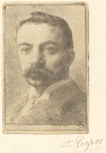 E.D. Adams, 3. plaka by Alphonse Legros