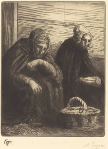 Yumurta satıcıları, 2. tabak Yumurta satıcıları. by Alphonse Legros