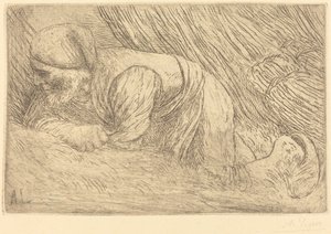 ibne toplayıcı (Le fagotier) by Alphonse Legros