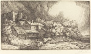 Manastırda Çiftlik by Alphonse Legros