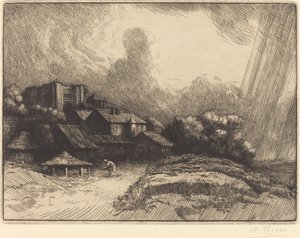 Manastırdaki Çiftlik Manastırdaki çiftlik. by Alphonse Legros