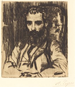 Florestan Mionnet. by Alphonse Legros