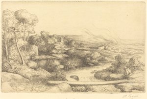Yaya köprüsü Yaya köprüsü. by Alphonse Legros