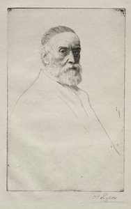 George Frederic Watt by Alphonse Legros