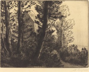 Bekçi evi by Alphonse Legros