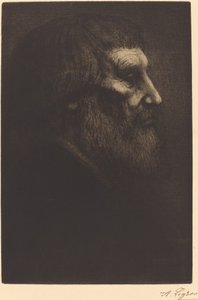 Bir Dilencinin Başı (Tete de mendiant) by Alphonse Legros