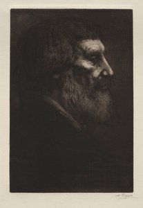 Bir Adamın Başı by Alphonse Legros