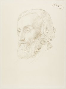 Bir Adamın Başı by Alphonse Legros